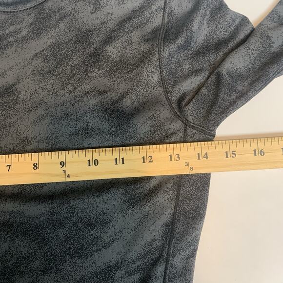 The North Face Shirt Womens Small Sunset Pass Jacquard Long Sleeve Mock Neck Top - Picture 9 of 10